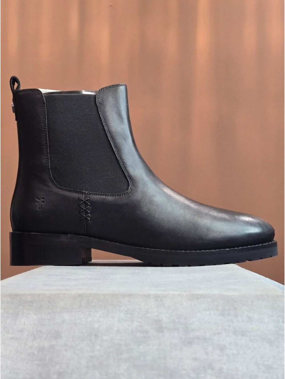 FRYE Melissa Lug Chelsea Boots - Black (FR42147-BLAC) Women's 10 BRAND NEW